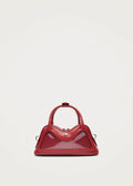Hilma Mini-Tasche aus rotem Vinyl-Leder