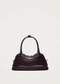 Hilma Vinyl-Tasche aus burgunderrotem Leder