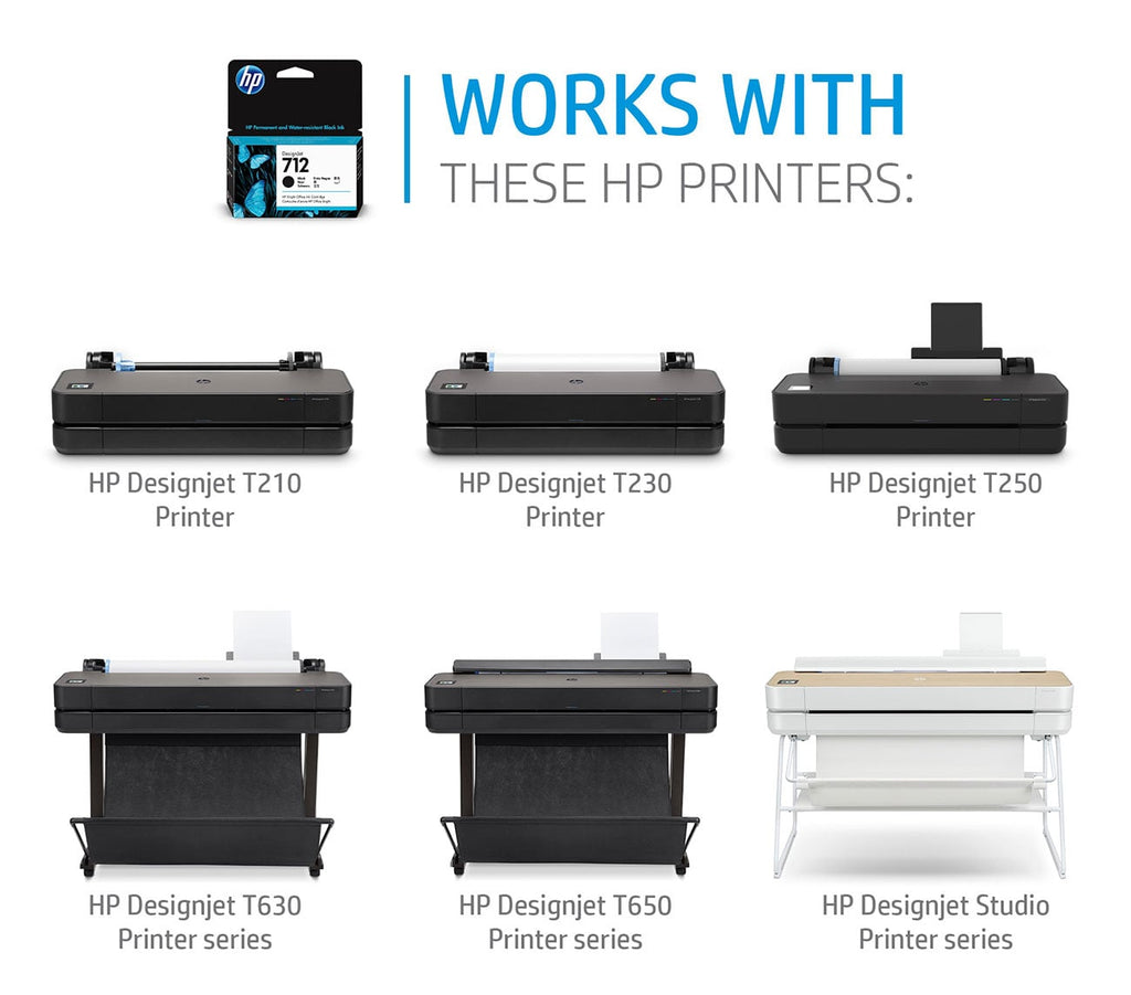 HP 712 29ml DesignJet Ink Cartridge in Magenta - 3ED68A - image 2