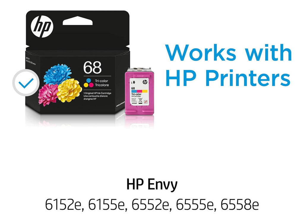 HP 68 Original Ink Cartridge in Tri-Color - 7FP20TN - image 2