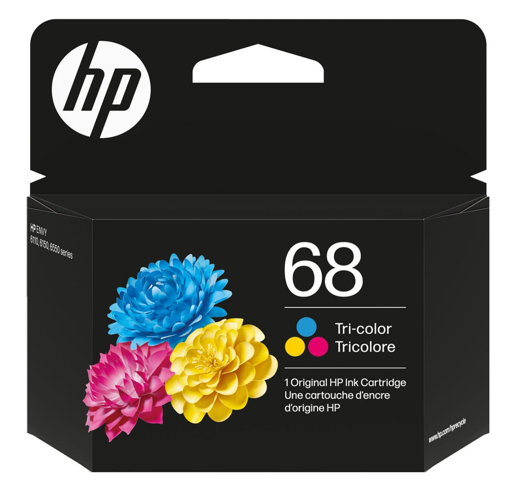 HP 68 Original Ink Cartridge in Tri-Color - 7FP20TN - image 1