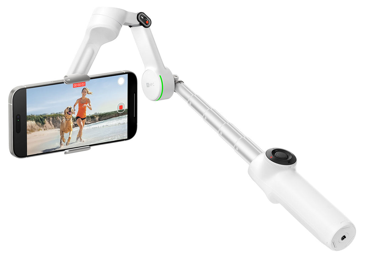 Insta360 Flow 2 Pro Gimbal Creator Bundle in White - CINSABQB_FLOW205 - image 2