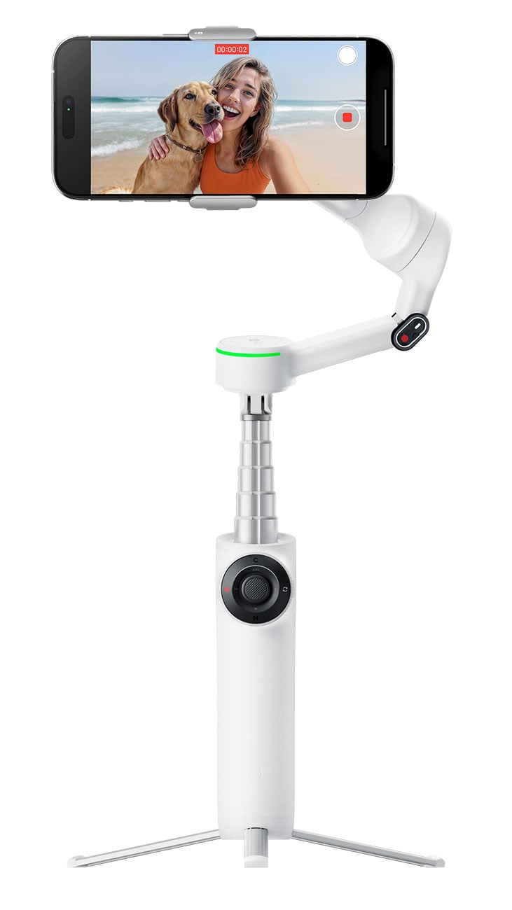 Insta360 Flow 2 Pro Gimbal Creator Bundle in White - CINSABQB_FLOW205 - image 6