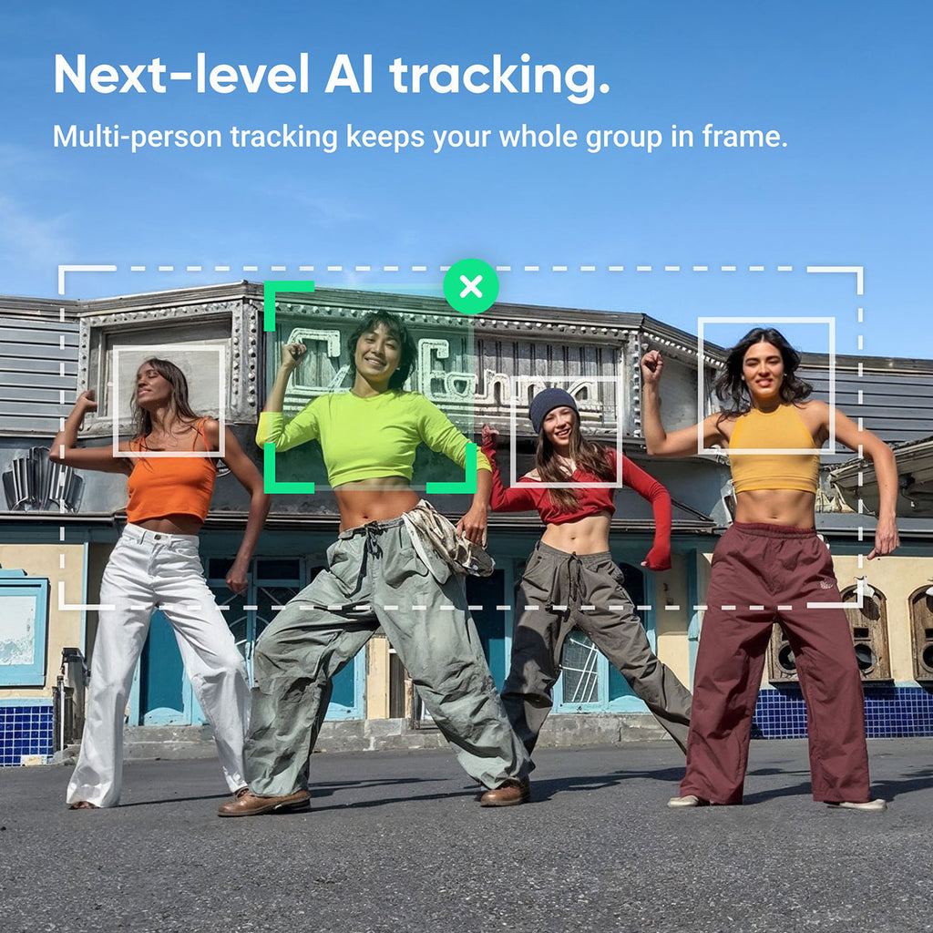Insta360 Flow 2 Gimbal AI Tracker Bundle in Stone Gray - CINSABQA_FLOW2LITE12 - image 8