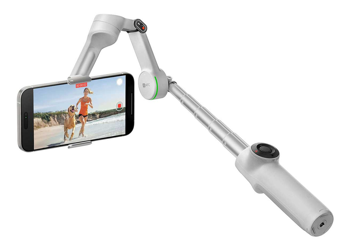 Insta360 Flow 2 Pro Gimbal in Stone Grey - CINSABQB_FLOW203 - image 2