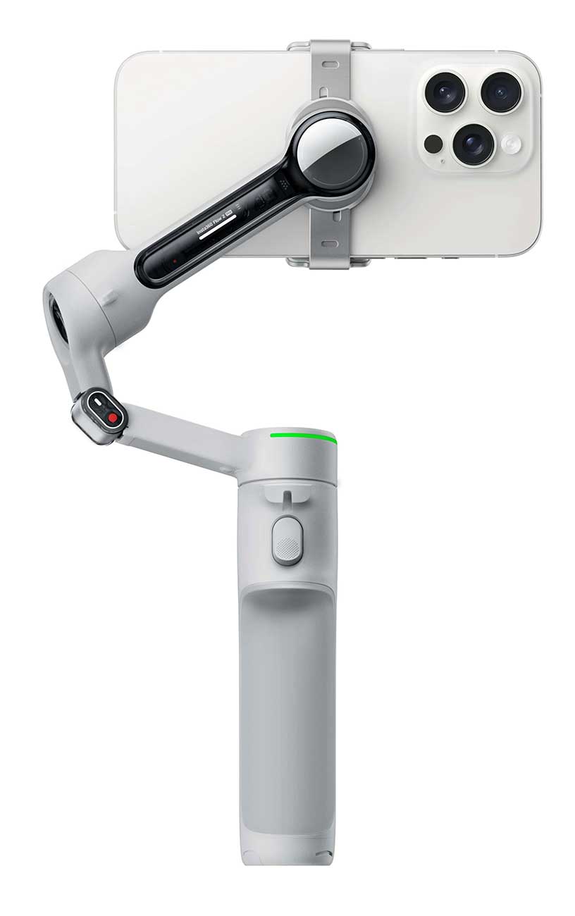 Insta360 Flow 2 Pro Gimbal Creator Bundle in Stone Grey - CINSABQB_FLOW208 - image 5