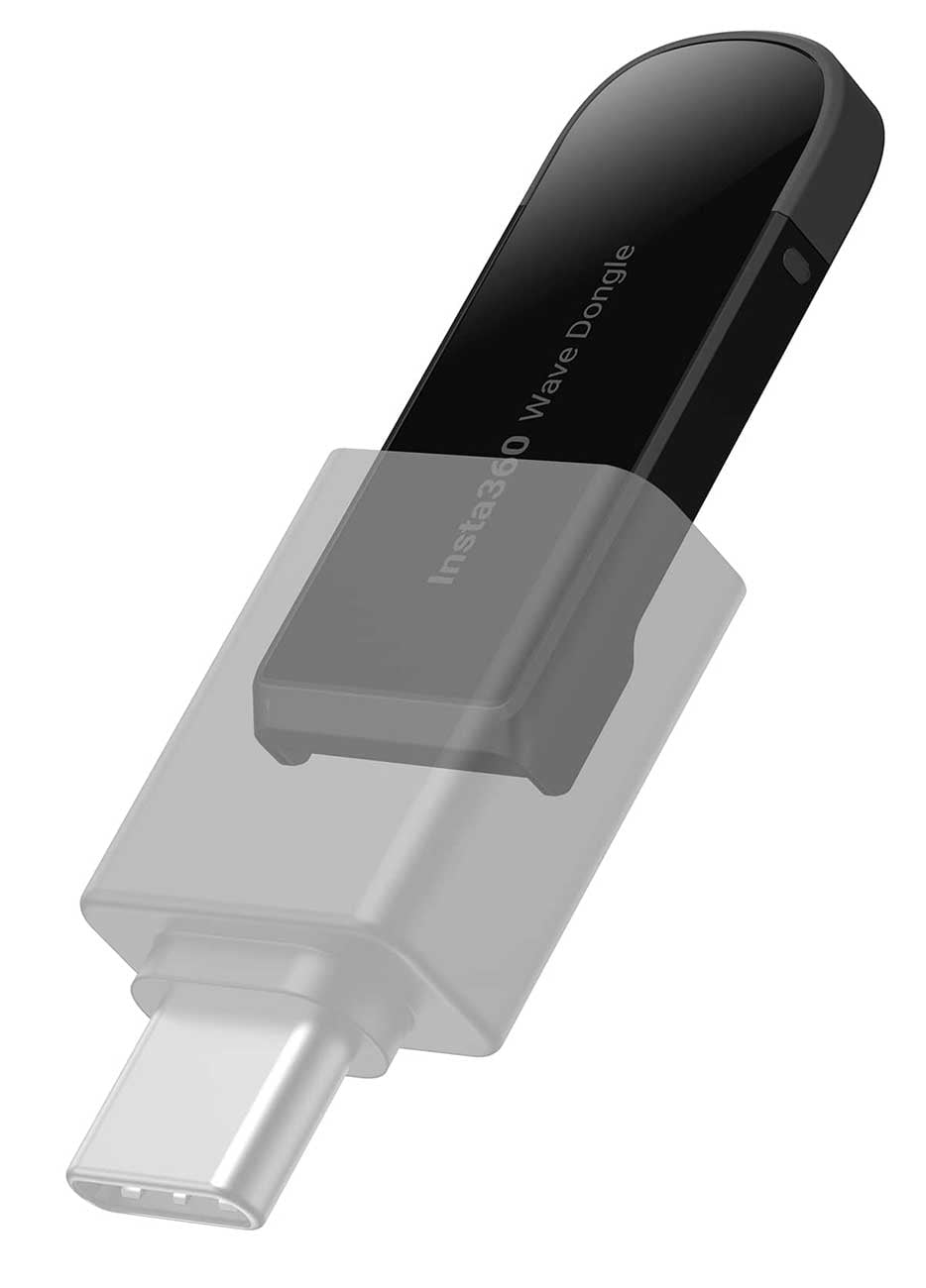 Insta360 Wave Dongle in Graphite Black - CINSBBCA-01 - image 2