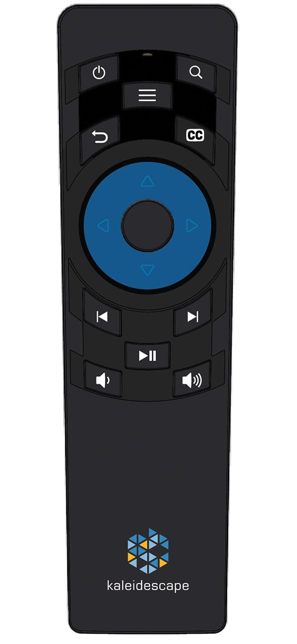 Kaleidescape Remote Control for Strato M, Strato E, and Strato V - KREMOTE-STRATO - image 1