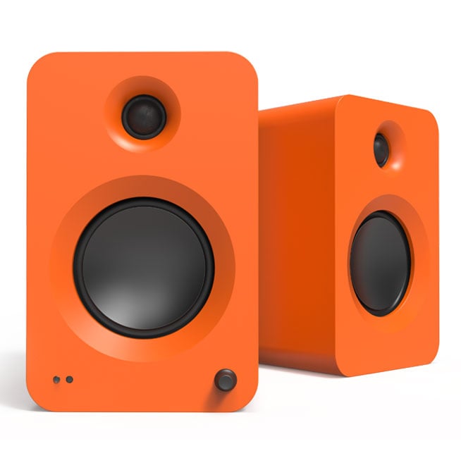 Kanto REN Bookshelf Speakers in Matte Orange (Pair) - RENMO - image 1