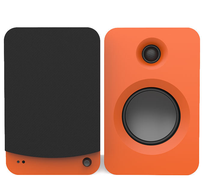Kanto REN Bookshelf Speakers in Matte Orange (Pair) - RENMO - image 3