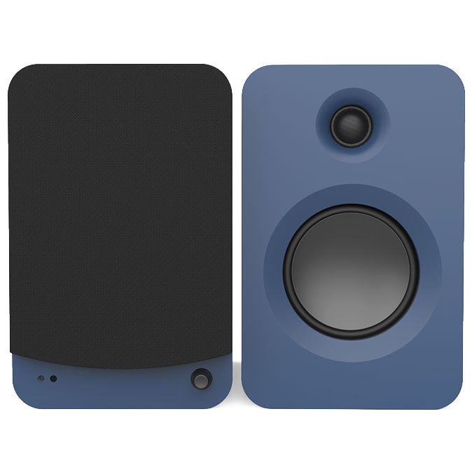 Kanto REN Bookshelf Speakers in Matte Blue (Pair) - RENMU - image 3