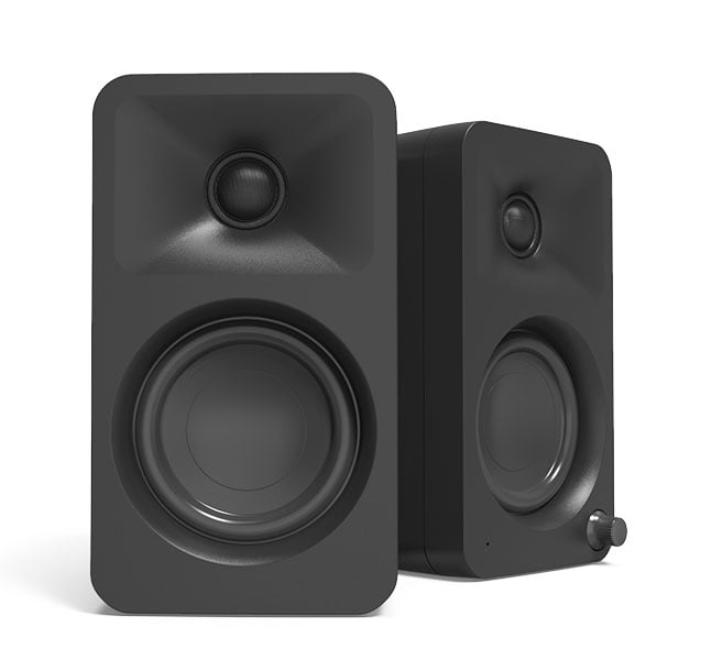 Kanto ORA Reference Desktop Speakers in Matte Black (Pair) - ORAMB - image 1