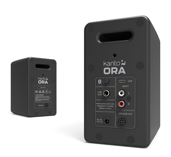 Kanto ORA Reference Desktop Speakers in Matte Black (Pair) - ORAMB - image 2