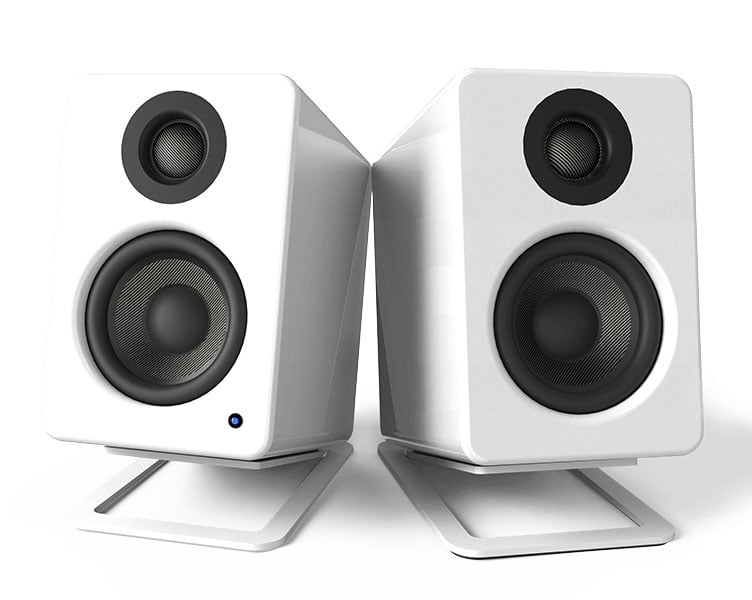 Kanto S2 White Desktop Speaker Stands (Pair) - S2W - image 2
