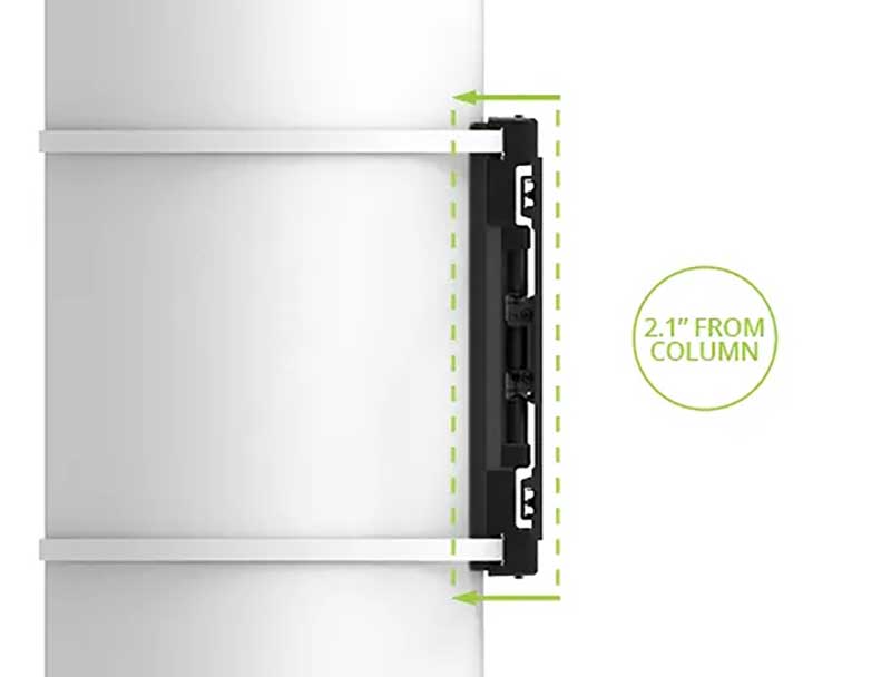 Kanto Full Motion Column & Pillar Mount For Flat Panel TVs 40in - 75in - PSC350 - image 4