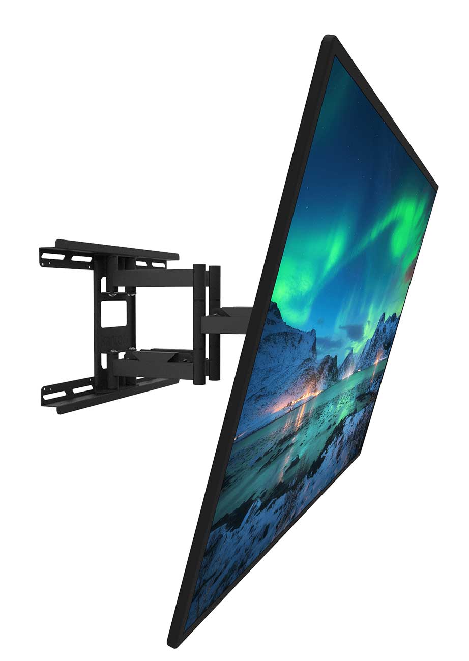 Kanto Full Motion Anti-Theft Wall Mount For Flat Panel TVs 40in - 80in - SDX600 - image 2