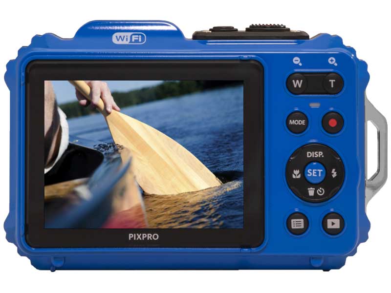 KODAK PIXPRO WPZ2 Waterproof Camera 16MP in Blue - WPZ2BLUE - image 2
