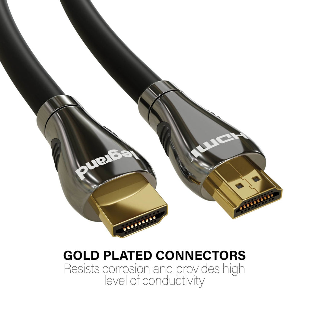 Legrand 8K 3 Meter (9.8 feet) Ultra High Speed HDMI Cable - AC8K3MBK - image 2