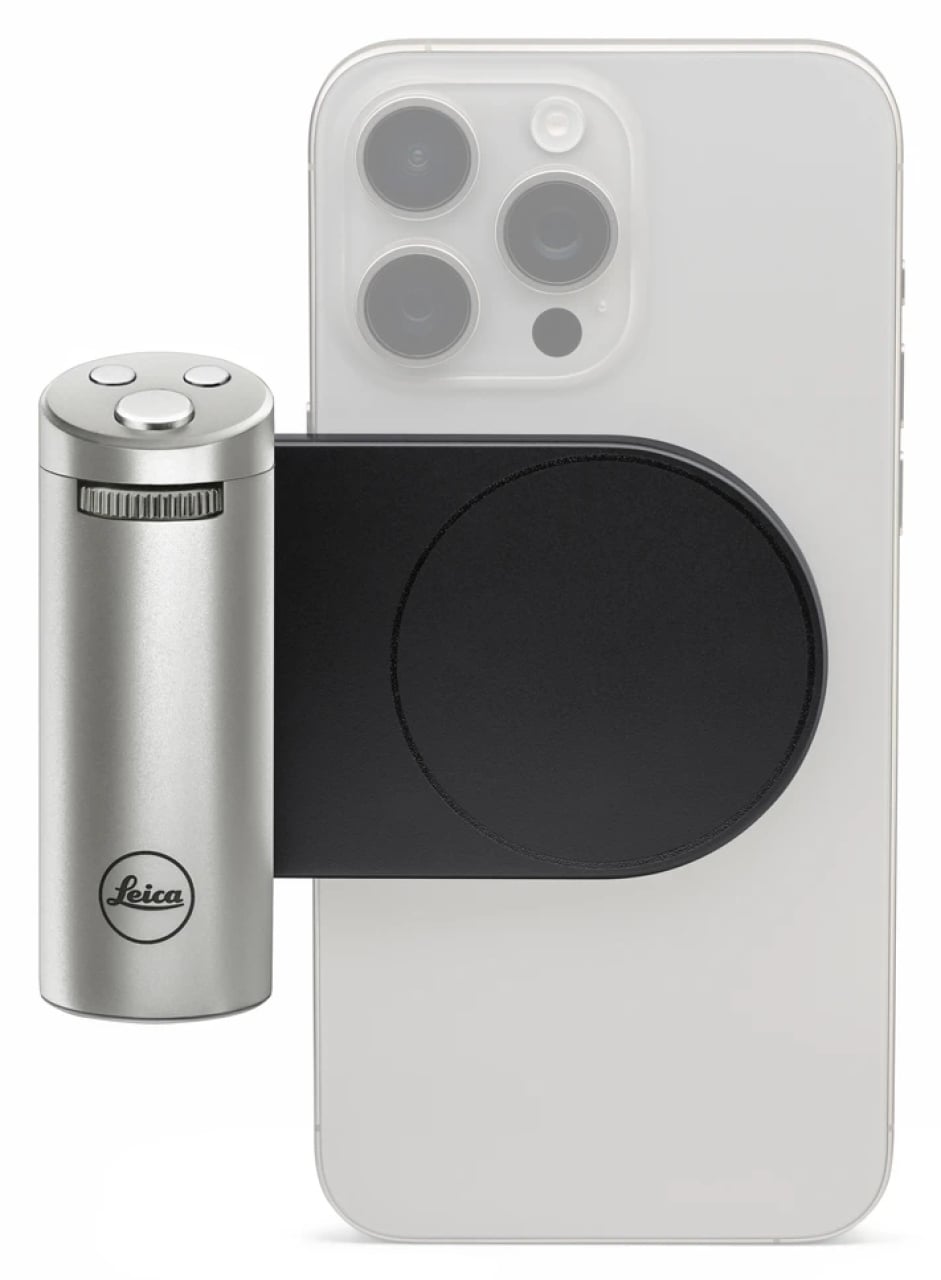 Leica LUX MagSafe iPhone Camera Grip in Silver - 18841-L - image 1