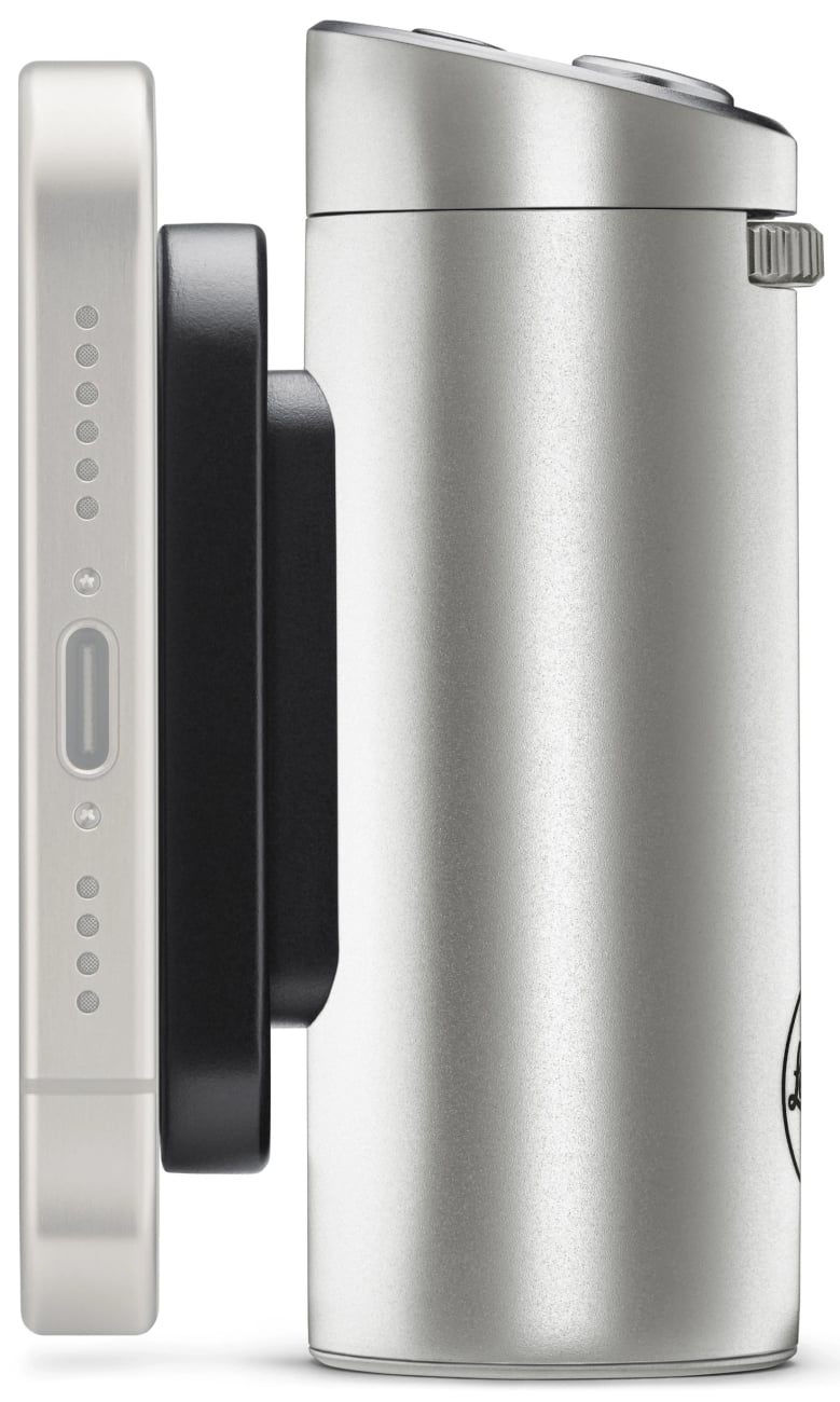 Leica LUX MagSafe iPhone Camera Grip in Silver - 18841-L - image 3
