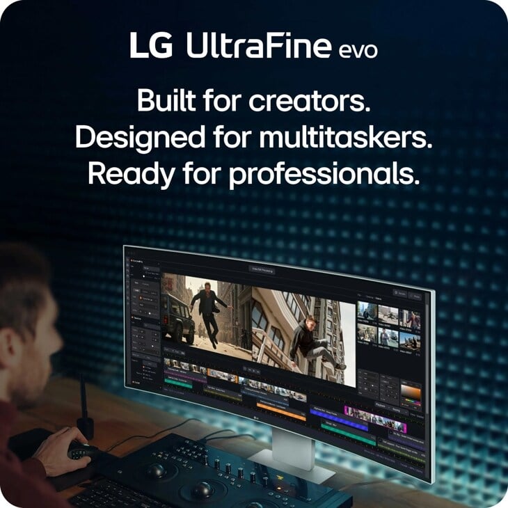 LG UltraFine evo 40-Inch 5K2K WUHD Nano IPS Black Monitor with Thunderbolt 5 - 40U990A-W - image 6