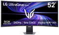 LG UltraGear evo 52-Inch Curved Gaming Monitor 5K2K WUHD 240Hz 1ms 1000R in Black - 52G930B-B - image 1