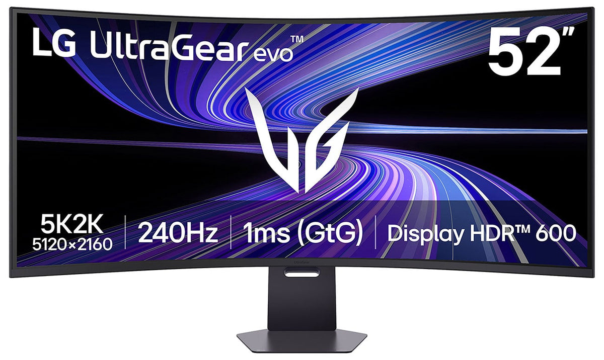 LG UltraGear evo 52-Inch Curved Gaming Monitor 5K2K WUHD 240Hz 1ms 1000R in Black - 52G930B-B - image 1
