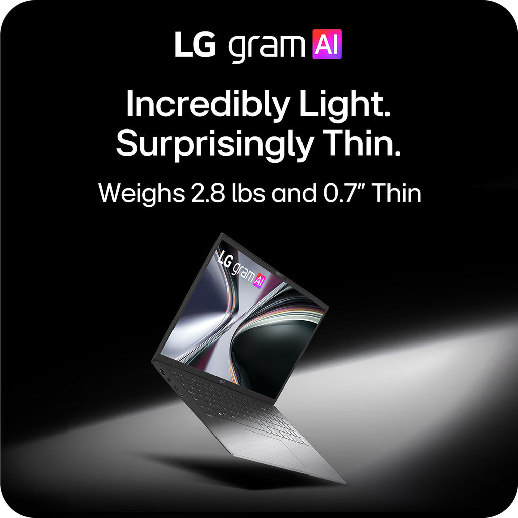 LG gram Copilot+ PC Laptop 15.6-Inch AMD Ryzen AI 7 450 32GB RAM 1TB SSD in Black - 15Z95U-G.AU87U1 - image 11