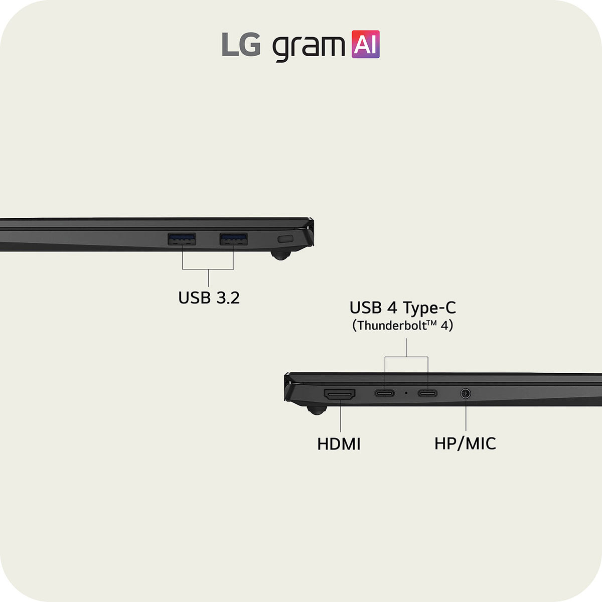 LG gram Copilot+ PC Laptop 15.6-Inch AMD Ryzen AI 7 450 32GB RAM 1TB SSD in Black - 15Z95U-G.AU87U1 - image 10