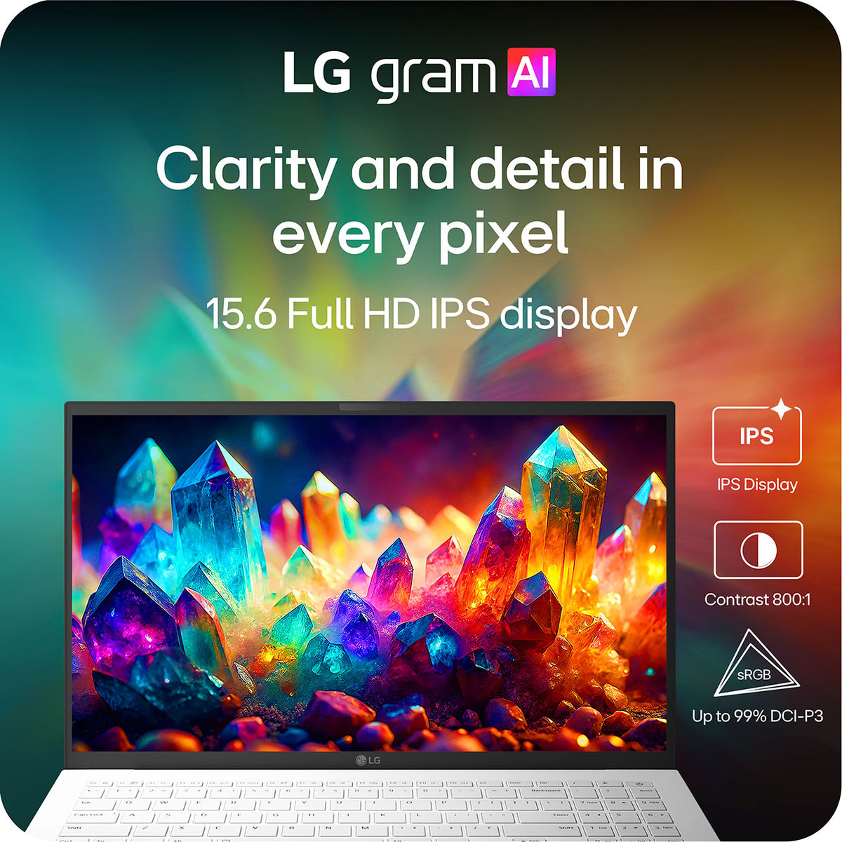 LG gram 15.6-Inch Copilot+ PC Laptop AMD Ryzen AI 7 450 16GB RAM 512GB SSD in Silver - 15Z95U-H.AU74U1 - image 8