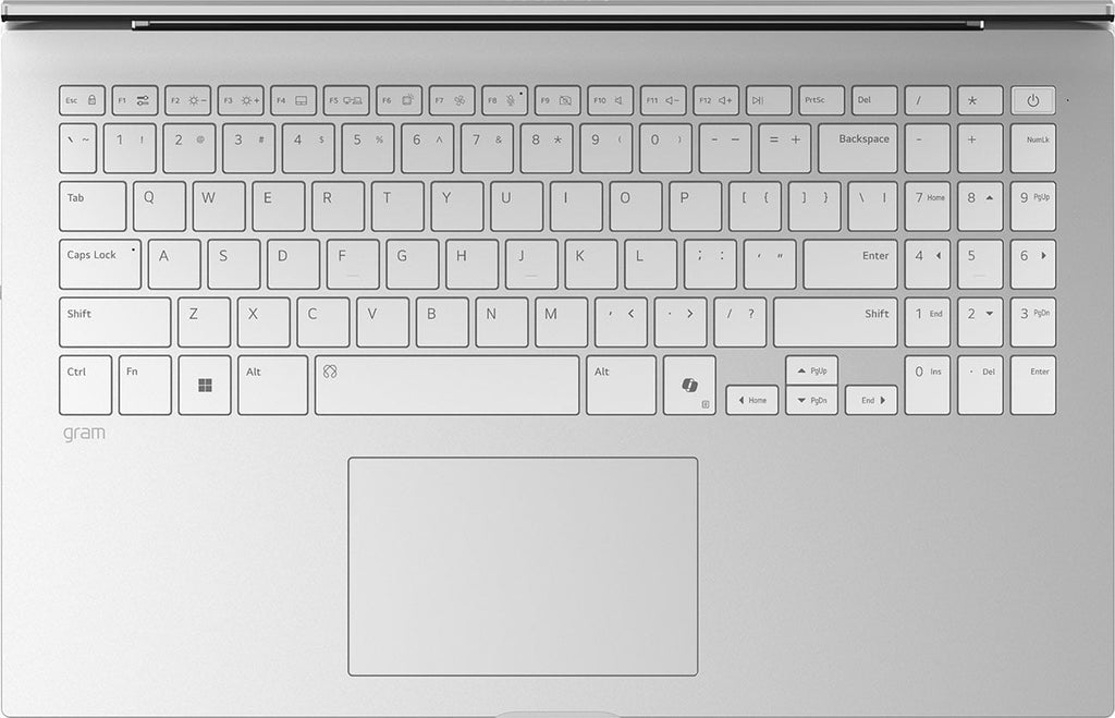 LG gram 15.6-Inch Copilot+ PC Laptop AMD Ryzen AI 7 450 16GB RAM 512GB SSD in Silver - 15Z95U-H.AU74U1 - image 2