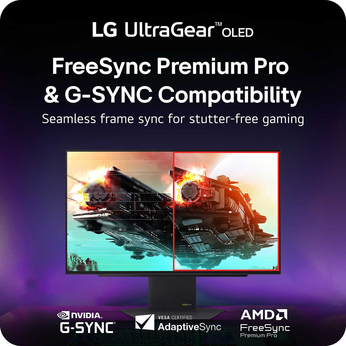 LG UltraGear OLED Gaming Monitor 27-Inch QHD 480Hz 0.03ms with G-Sync in Black - 27GX790A-B - image 14