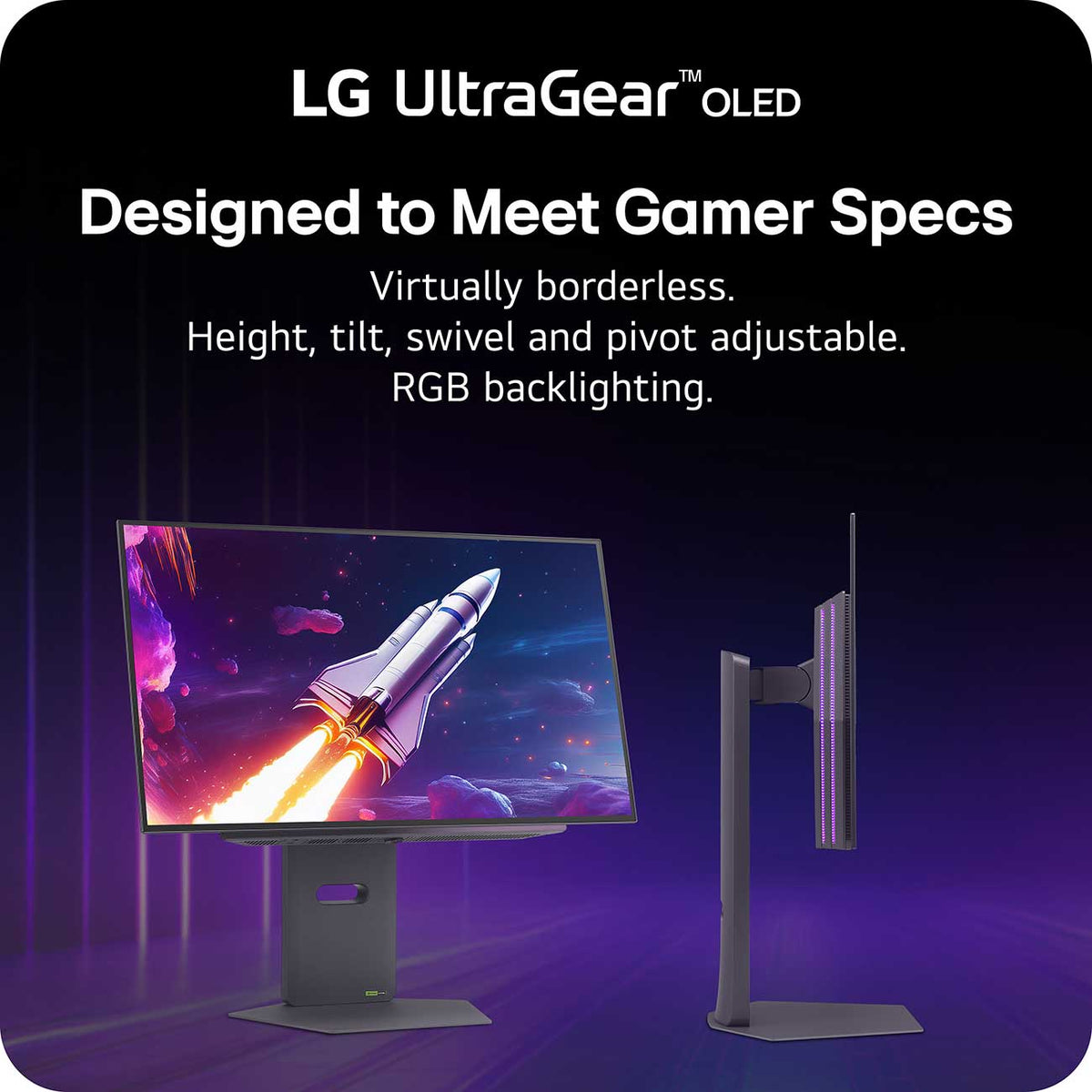 LG UltraGear OLED Gaming Monitor 27-Inch QHD 480Hz 0.03ms with G-Sync in Black - 27GX790A-B - image 15