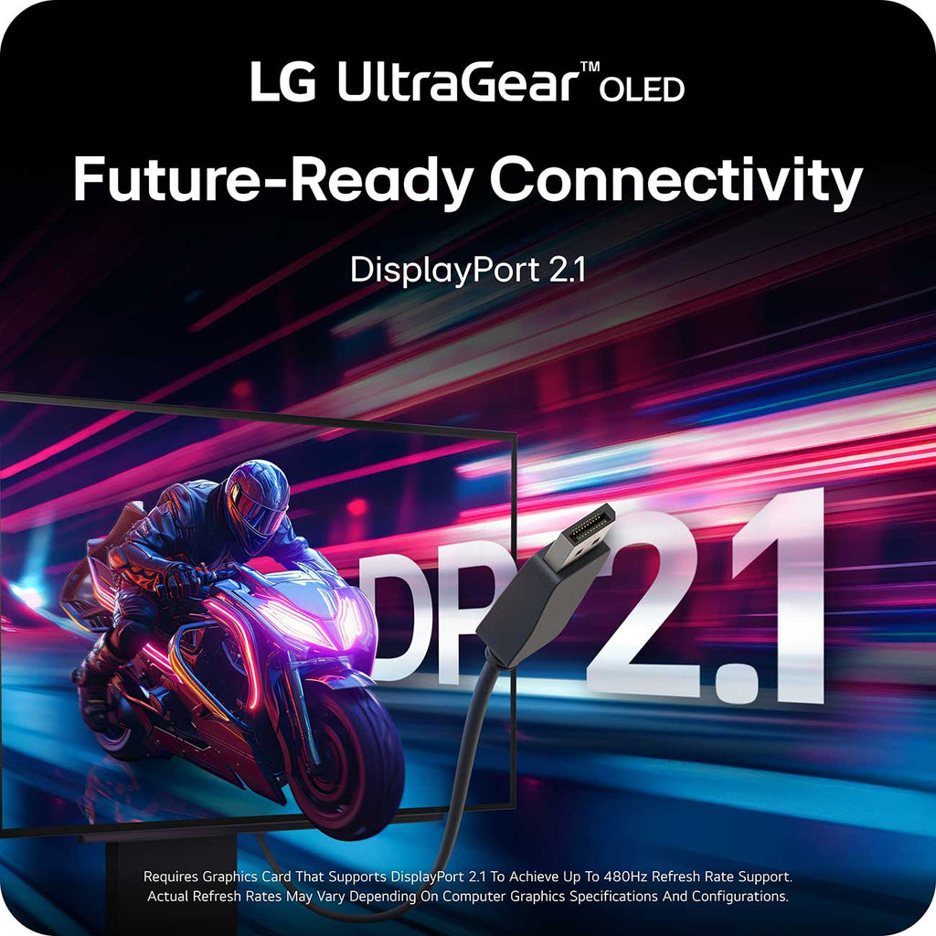 LG UltraGear OLED Gaming Monitor 27-Inch QHD 480Hz 0.03ms with G-Sync in Black - 27GX790A-B - image 17