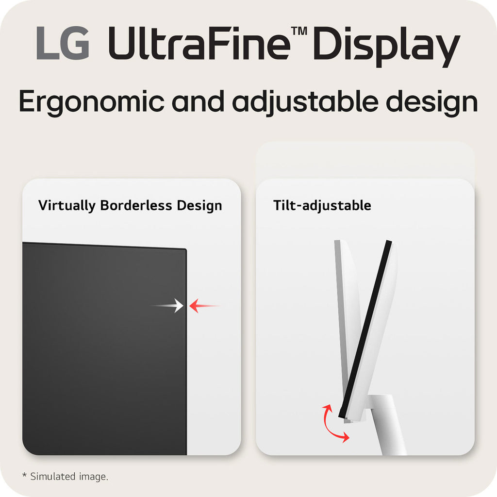 LG UltraFine Computer Monitor 27-Inch 4K UHD with HDR10 in White - 27US500-W - image 9
