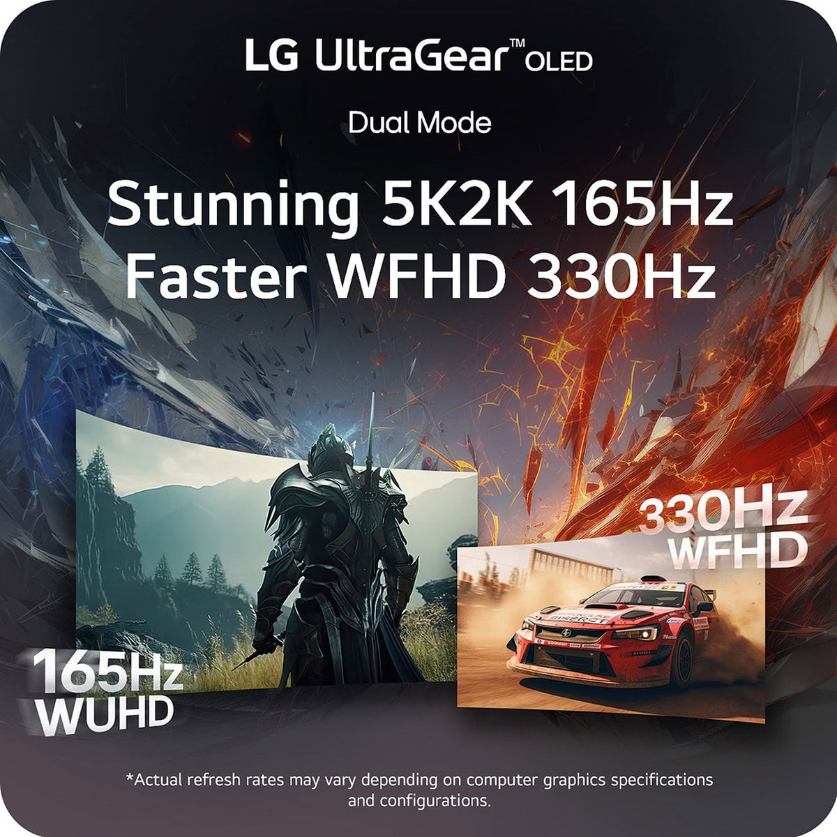 LG UltraGear Gaming Monitor 45-Inch OLED 5K2K 330Hz 0.03ms G-Sync in Black - 45GX950A-B - image 13