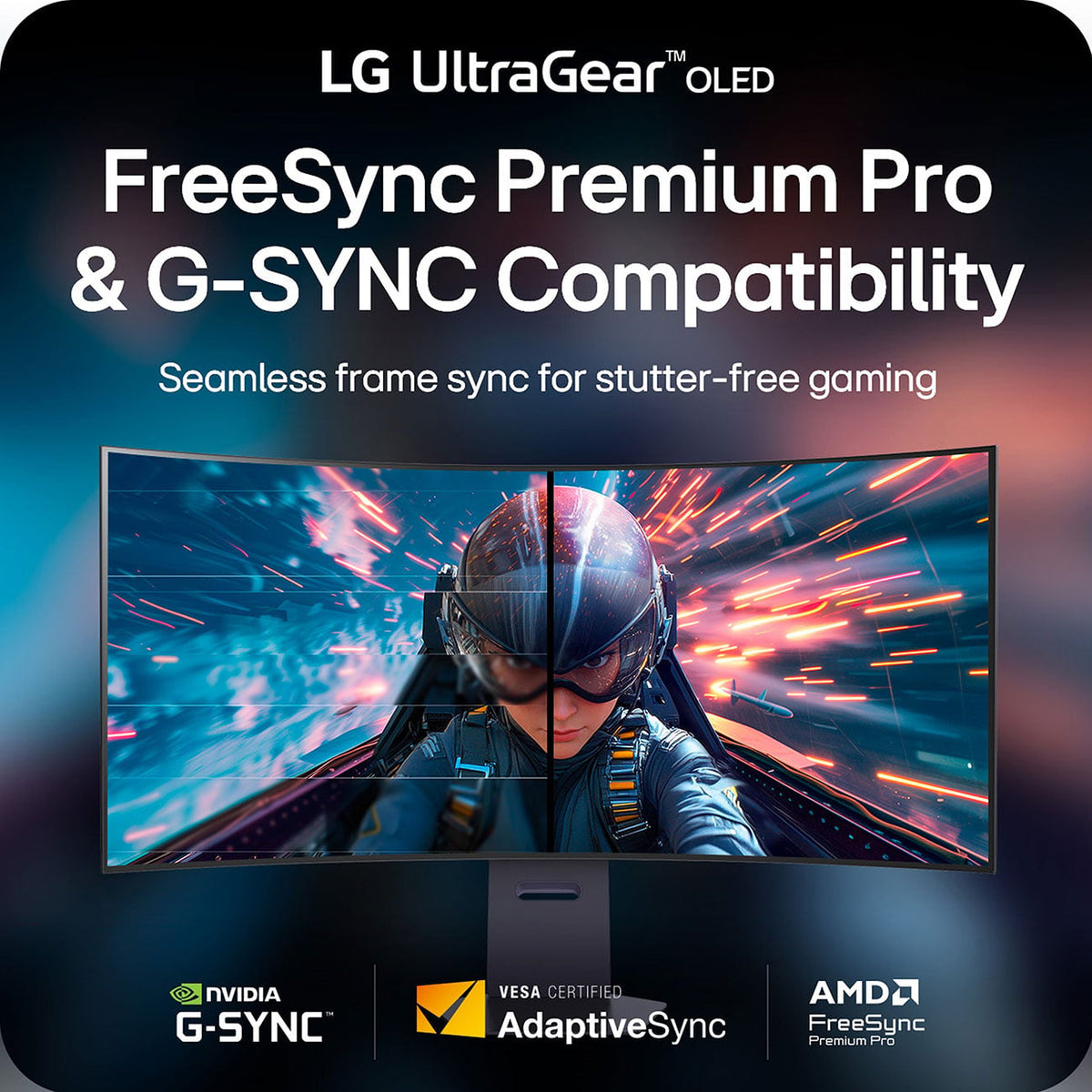 LG UltraGear Gaming Monitor 45-Inch OLED 5K2K 330Hz 0.03ms G-Sync in Black - 45GX950A-B - image 14