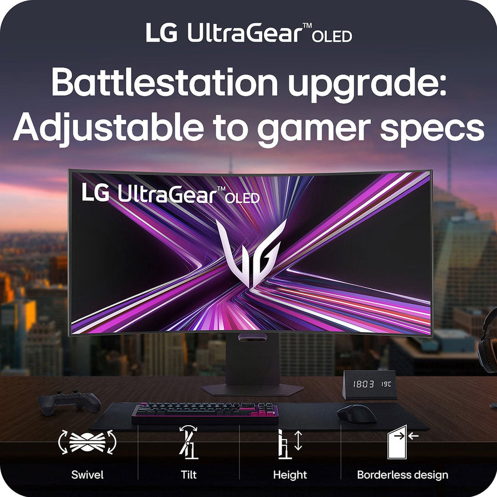 LG UltraGear Gaming Monitor 45-Inch OLED 5K2K 330Hz 0.03ms G-Sync in Black - 45GX950A-B - image 17