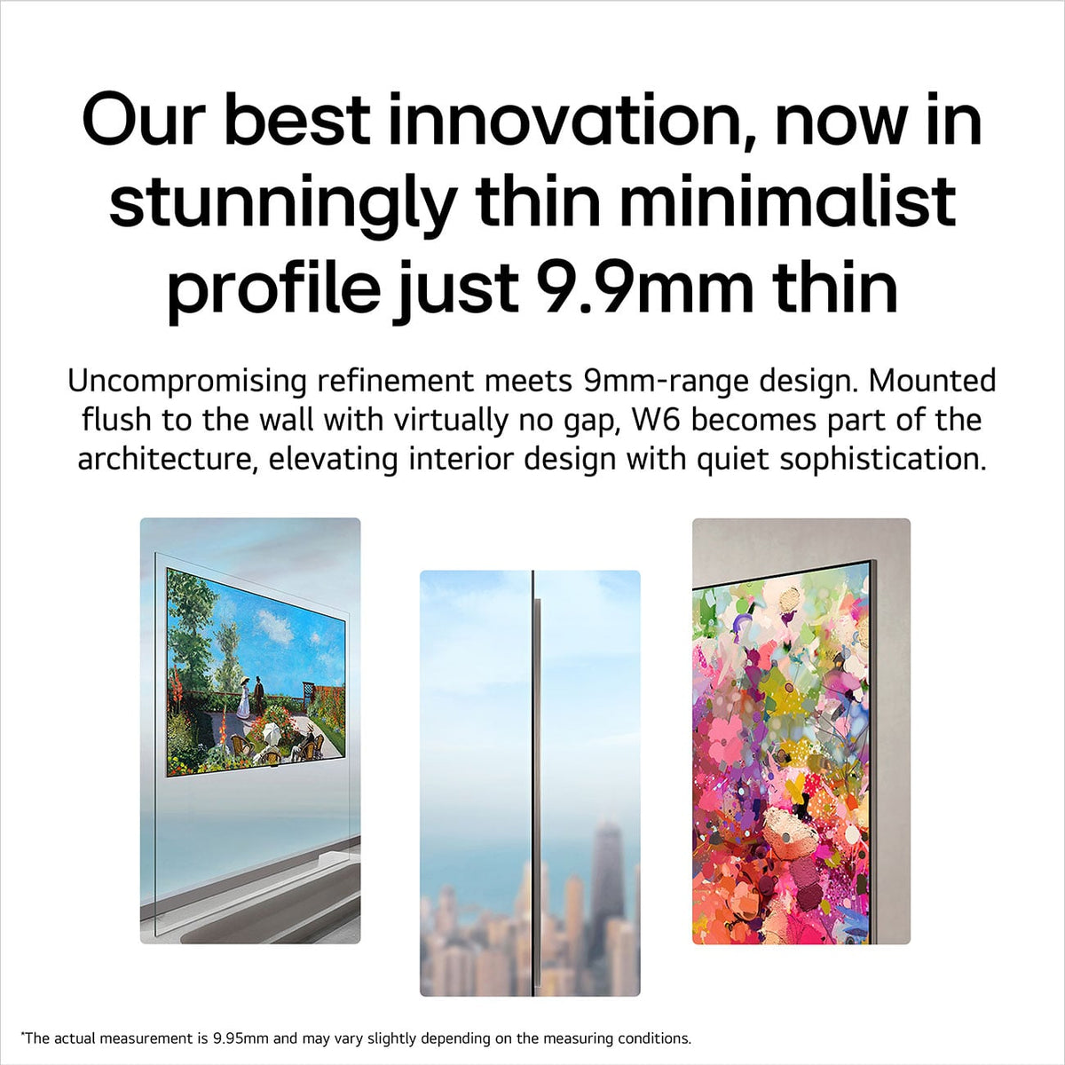 LG OLED evo AI W6 77-Inch 4K Smart TV with Wallpaper Design - OLED77W6PUA - image 7