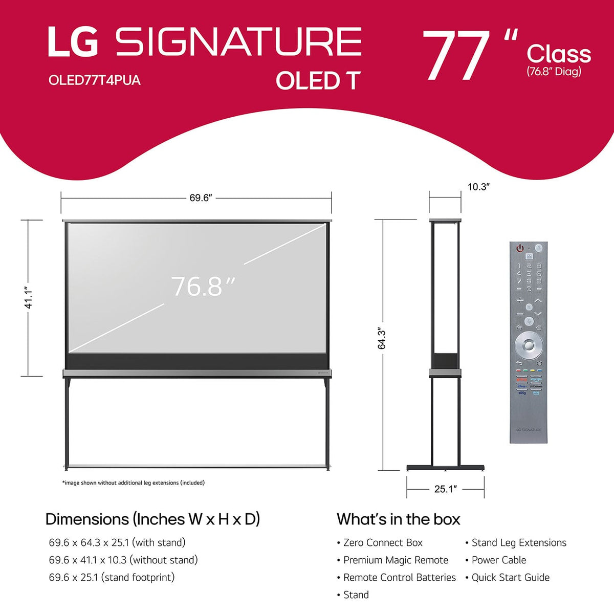 LG SIGNATURE OLED T TV 77-Inch Transparent 4K Smart with True Wireless Video and Audio - OLED77T4PUA - image 12