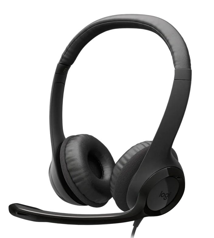 Logitech ClearChat Comfort USB Black Headset - 981-000014 - image 1
