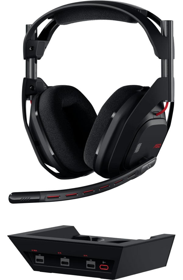 Logitech ASTRO A50 (Gen 5) LIGHTSPEED Wireless Gaming Headset + Base Station in Black - 939-002217 - image 7