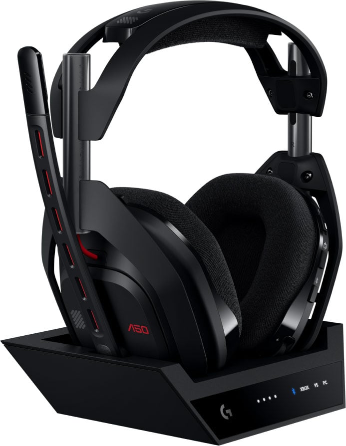 Logitech ASTRO A50 (Gen 5) LIGHTSPEED Wireless Gaming Headset + Base Station in Black - 939-002217 - image 1