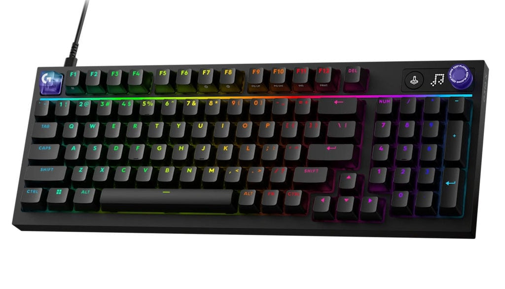 Logitech G316 X 98% Wired Tactile Gaming Keyboard in Black - 920-014183 - image 2