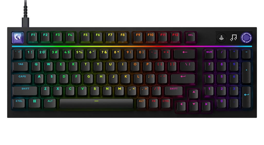 Logitech G316 X 98% Wired Tactile Gaming Keyboard in Black - 920-014183 - image 1