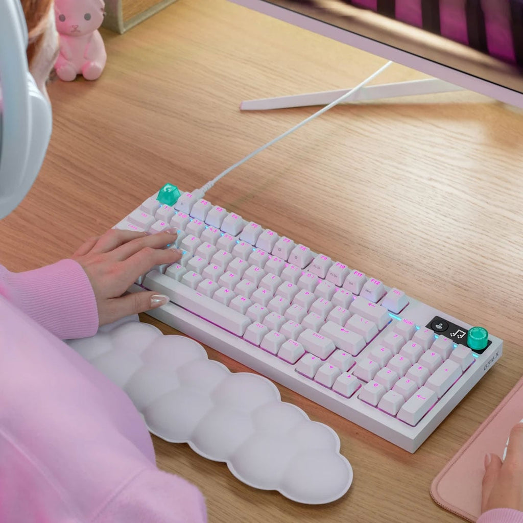 Logitech G316 X 98% Wired Tactile Gaming Keyboard in White - 920-014226 - image 5