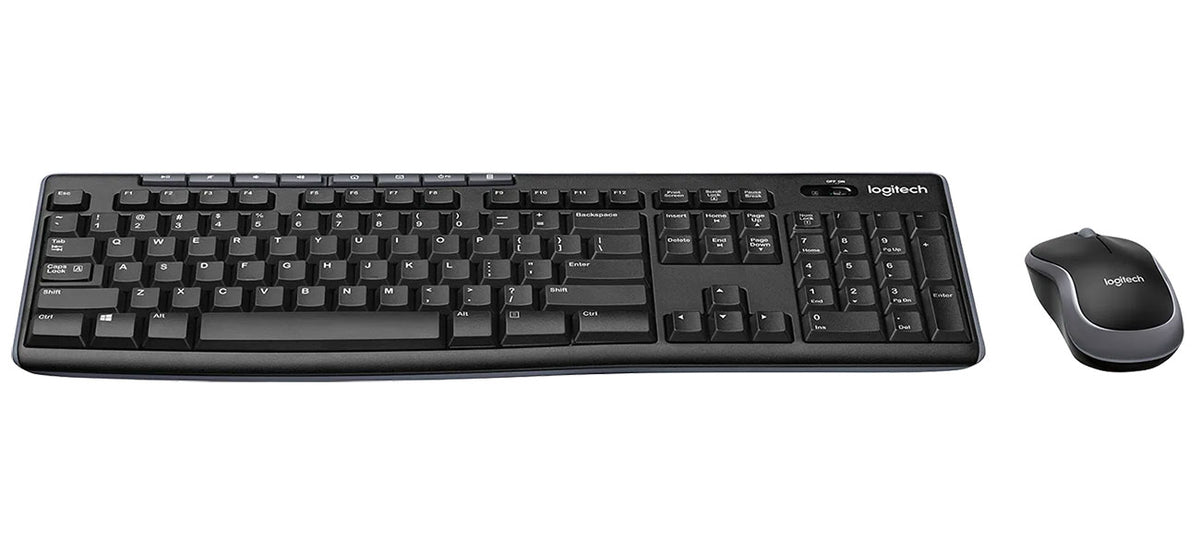 Logitech Keyboard & Mouse Combo MK270 Wireless in Black - 920-004536 - image 2