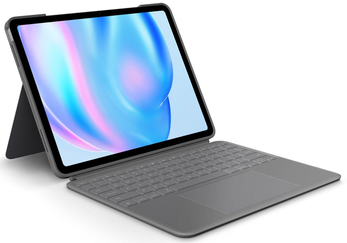Logitech Combo Touch Keyboard Cover Case for iPad Air 13-inch (M2/M3) in Oxford Gray - 920-012608 - image 2