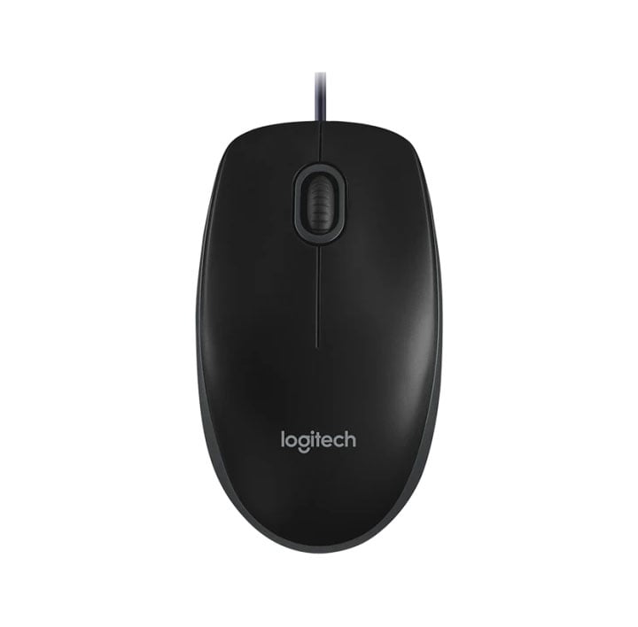 Logitech MK120 Corded Keyboard and Mouse Combo in Black - 920-002565 - image 3