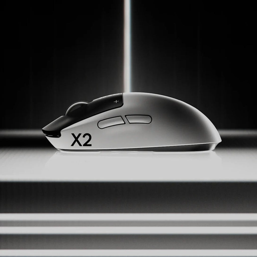 Logitech PRO X2 SUPERSTRIKE LIGHTSPEED Wireless Gaming Mouse in Lunar Eclipse - 910-007700 - image 6